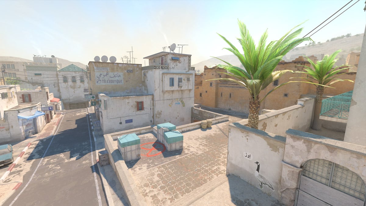 Карта Dust2 в CS2