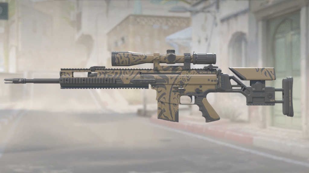 SCAR-20 Sirocco Script из коллекции Arabesque в CS2