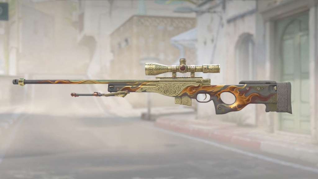 AWP Sovering Flame из коллекции Arabesque в CS2