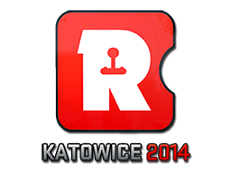 Бумажный стикер Reason Gaming Katowice 2014 в CS2