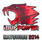 Стикер iBUYPOWER Holo Katowice 2014 в CS2