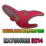 Стикер Mousesports Holo Katowice 2014 в CS2